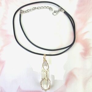 Natural Stone Pendant Necklace